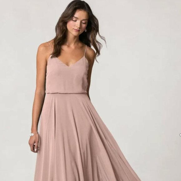 Jenny Yoo Dresses & Skirts - Jenny Yoo Inesse Dress Whipped Apricot  [Jenny Yoo x BHLDN]